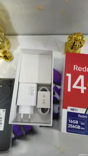 Redmi 14 C Black 256GB 16GB RAM Nou 0 Minute Neactivat. - imagine 4