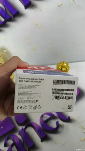 Redmi 14 C Black 256GB 16GB RAM Nou 0 Minute Neactivat. - imagine 5