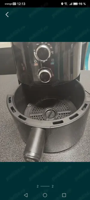 Vand friteusa aer cald Mandine