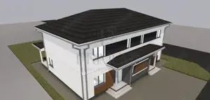 Duplex zona excelenta - personaizare interioara - dormitor la parter