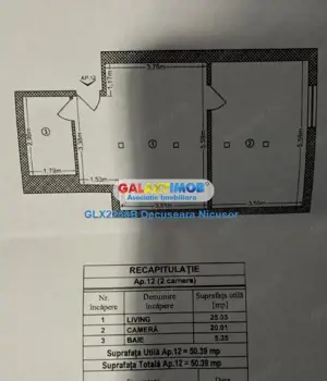Apartament 2 camere mobilat utilat in Militari Residence, 51.500 euro - imagine 8 Apartament 2 camere mobilat utilat in Militari Residence, 51.500 euro - imagine 8