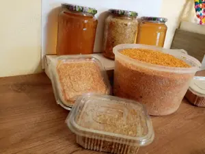 Polen crud poliflor congelat și tinctura de propolis 