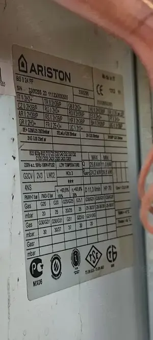 Dezmembrez Centrala Termica Ariston BS II 24 FF Pe Piese - imagine 2