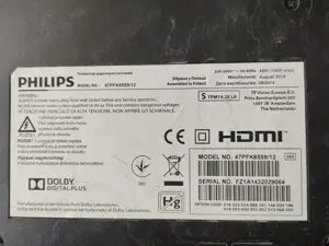 Dezmembrez tv Philips 47pfk6559