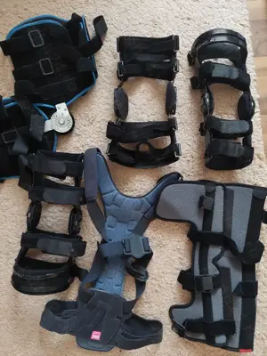 Orteza fixa de genunchi, orteza mobila de genunchi cu blocaj de unghi sau mobila - imagine 2
