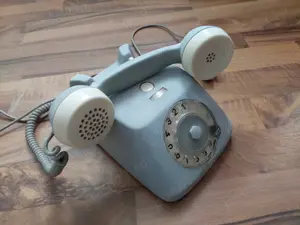 Telefon fix cu disc model Post ,model vintage - imagine 2