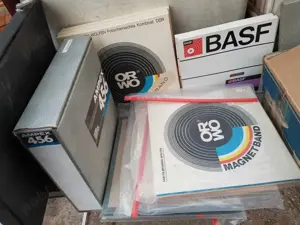 Banda ORWO 106 BASF EMTEC SM 911 Studio Master 1000m AMPEX 478 2500ft