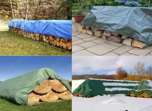 Prelata pentru lemne solar intrebuintari in gradina camping dif marimi