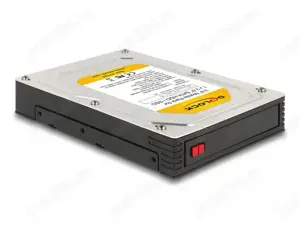 Delock Carcasă HOT SWAP 3.5  pentru 1 SAU 2 x SATA HDD   SSD de 2.5  - imagine 3
