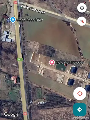 Vand teren intravilan 650 mp Leș