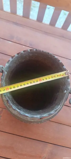 Ceaun, oală din cupru  - imagine 2