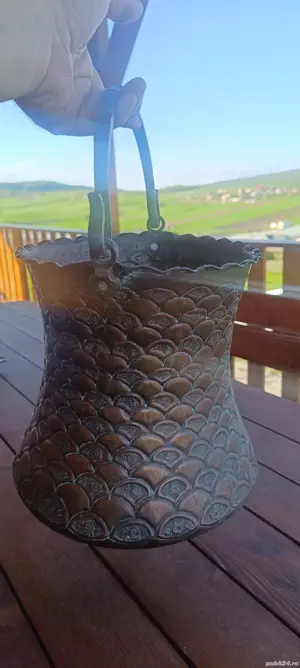 Ceaun, oală din cupru  - imagine 3