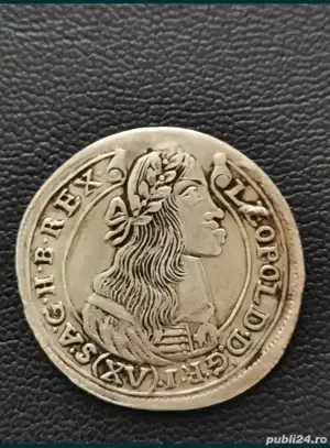 Moneda argint 15 Kreutzer 1676