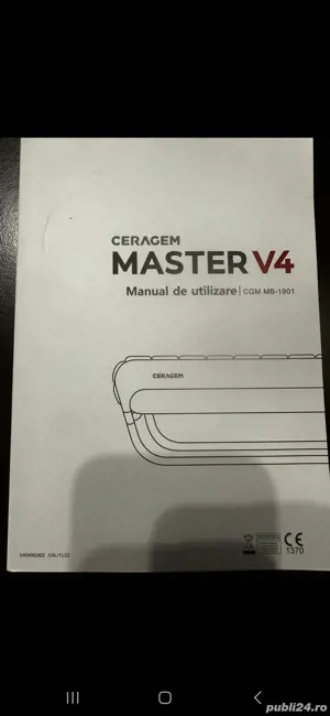 Pat de masaj si termoterapie CERAGEM folosit foarte putin - imagine 5