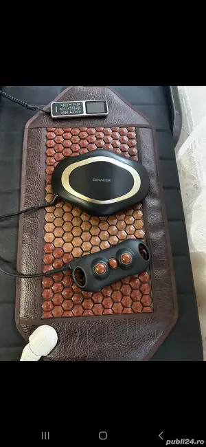 Pat de masaj si termoterapie CERAGEM folosit foarte putin