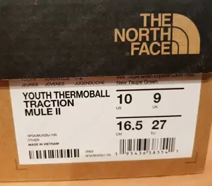 ! Papuci Copii THE NORTH FACE Youth Thermoball Traction Mule II Noi 27 - imagine 4