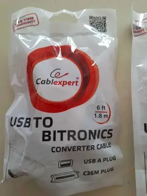 Cablu imprimanta USB la paralel CENTRONICS 36 PINI 1.8M,GEMBIRD CUM360 - imagine 2