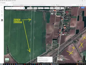 VAND TEREN extravilan 19838 mp in CACIULATI-(Moara Vlasiei) langa viitorul HUB intermodal Otopeni