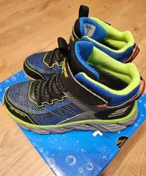 ! Ghete SKECHERS Tech Grip High Surge Impermeabile Copii Nr 32