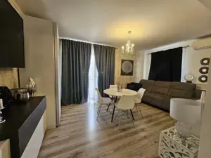 2 camere mobilat si utilat MODERN ET 1 LA 2 MINUTE de benzinaria Eso 