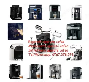 Repararatii Aparate Cafea Service Espressoare Saeco Philips DeLonghi
