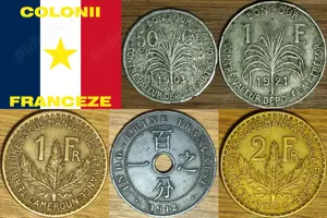 Monede vechi de colectie din toata lumea: secol 18, 19, 20, raritati, colonii, state disparute etc. - imagine 5