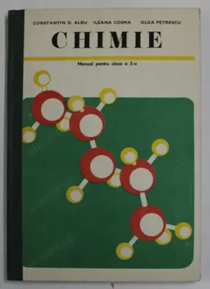 Constantin D. Albu, I. Cosma - Chimie. Manual pentru clasa a X-a