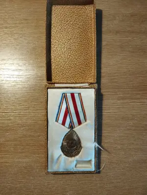 Medalia  a XX-a Aniversare A Eliberarii Patriei - imagine 2