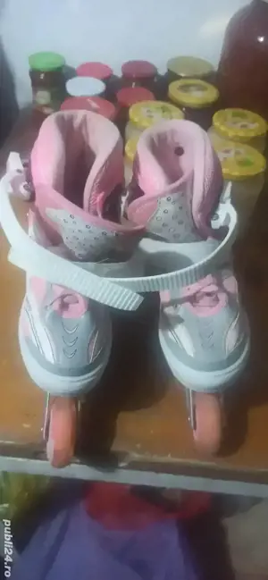 Role reglabile cu luminite marimea 33-37