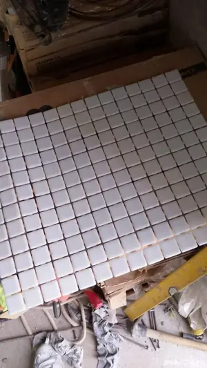 Mozaic sticlă VIDREPUR alb   nou   Calitate Premium