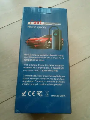 Pompa electrica cu acumulatori auto biciclete - imagine 3