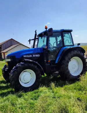 New Holland 8160 100 CP  plus freză LELY 3 m
