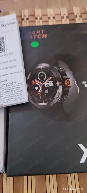 Smartwatch Army, lanterna  - imagine 3