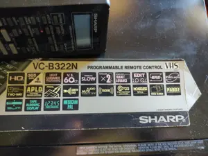 Videorecorder Sharp VC-B 322N - imagine 2