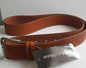 Curea barbati piele naturala Gian Marco Venturi 125 cm - imagine 2