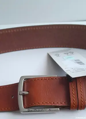 Curea barbati piele naturala Gian Marco Venturi 125 cm