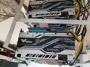 Rig minat 12 plăci,4gb,Sapphire 