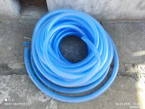 Furtun de gradina PVC transparent 1 țol 