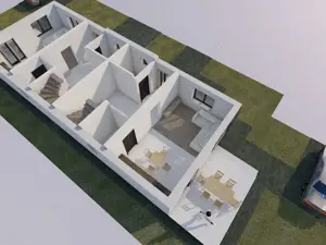 1\2 Duplex Utvin P+E,4Camere,2 Bai,Toate Utilitatile - imagine 13