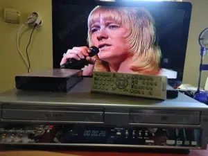 Combo Sharp DVD+VHS Recorder hifi stereo  - imagine 4