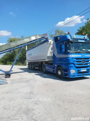 Transport agregate Transport cereale Transport marfa vanzare balast nisip piatra pamant  - imagine 5