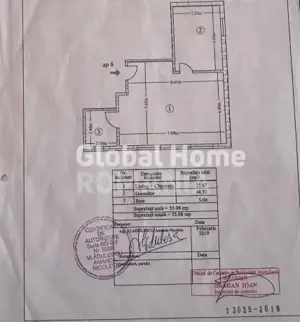 Apartament 2 camere 55MP | Berceni - Brancoveanu | 10 min Metrou |  - imagine 14