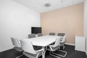 Spațiu de birou privat pentru 4 persoane în Regus Sun Business Centre