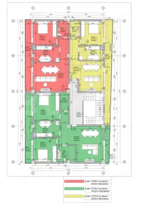 ✨ Apartament spațios de 3 camere, 103 mp total, Locație centrală de excepție ️ - imagine 6