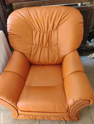 Fotoliu imitație piele