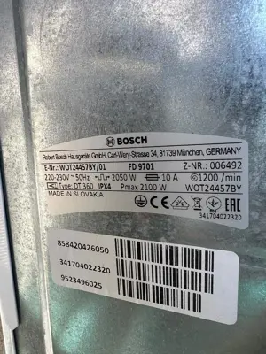 Masina de spalat rufe BOSCH seria 6 incarcare verticala WOT24457BY 01 - imagine 4