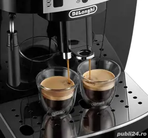 Vand Espressor Automat Cafea DeLonghi Magnifica S Negru Aparat Cafea Expresor Masina Cafea Saeco  - imagine 4
