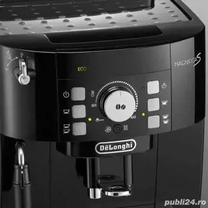 Vand Espressor Automat Cafea DeLonghi Magnifica S Negru Aparat Cafea Expresor Masina Cafea Saeco  - imagine 3