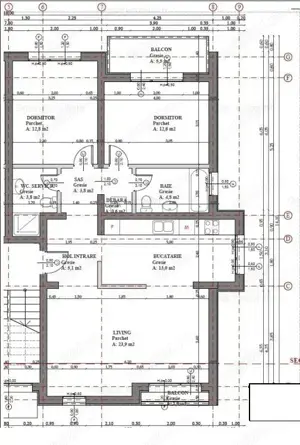 Vand apartament 3 camere in Selimbar - imagine 2 Vand apartament 3 camere in Selimbar - imagine 2