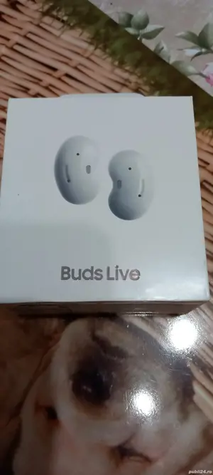 Vând căști wirless samsung galaxy buds live de culoare albe - imagine 4